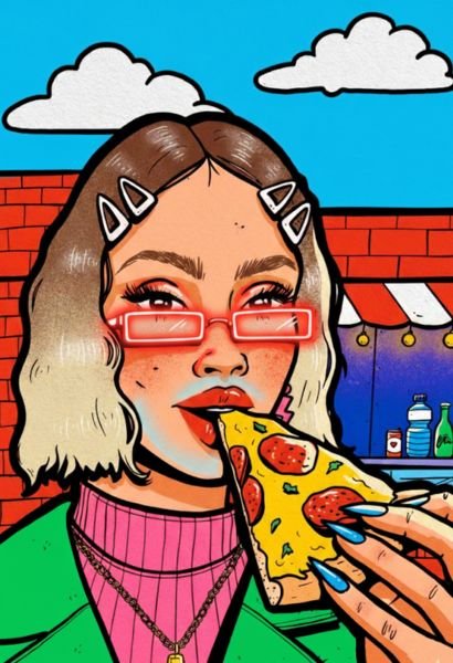 Untitled design (15) Snack Mode Neon Red - Image 1