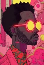 Red Drip in the Dark